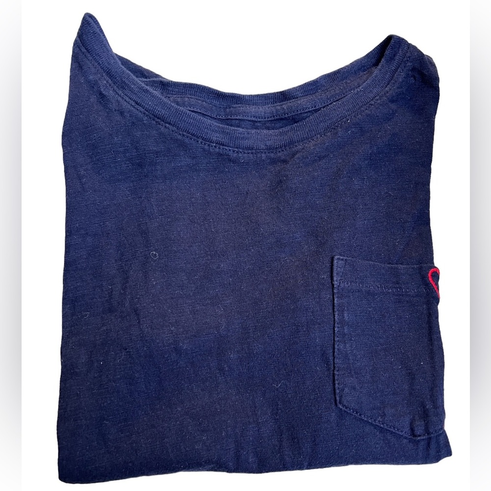 ⭐️⭐️⭐️4 for$12⭐️⭐️⭐️ GAP Kids Supersoft Short Sleeve Pocket Tee Navy Blue XL